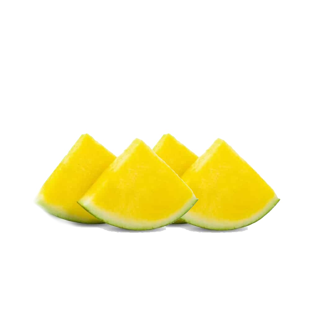 sliced yellow watermelon-min