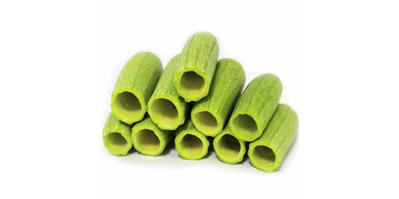 stuffing zucchini