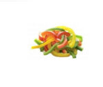 Julienne Colored Pepper